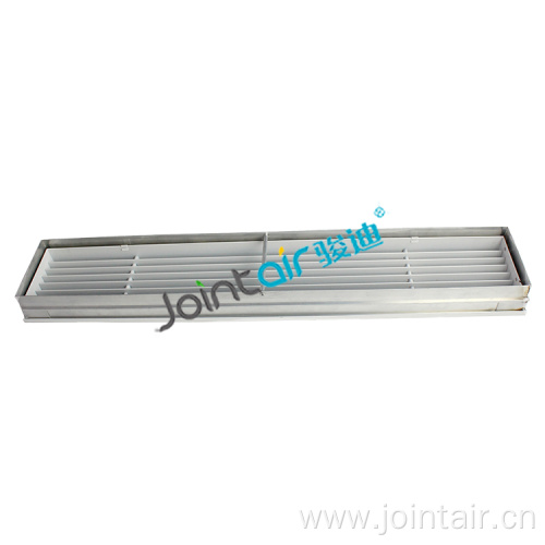 HVAC fixed linear bar grille diffuser for ventilation